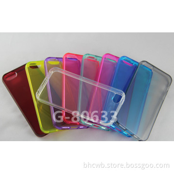 High Quality Transparent Style TPU Skin for iPhone 5